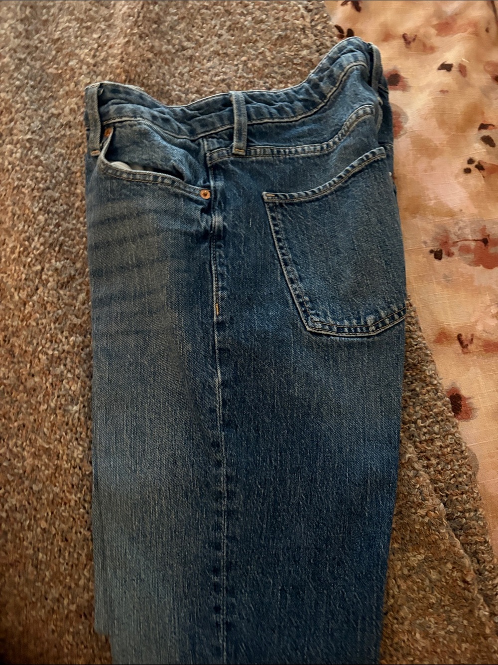 Classic Men's Blue Denim Jeans
